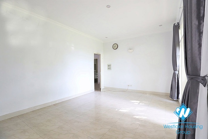 Large airy house for lease in Ciputra compound, Tay Ho, Hanoi- semi furnished.